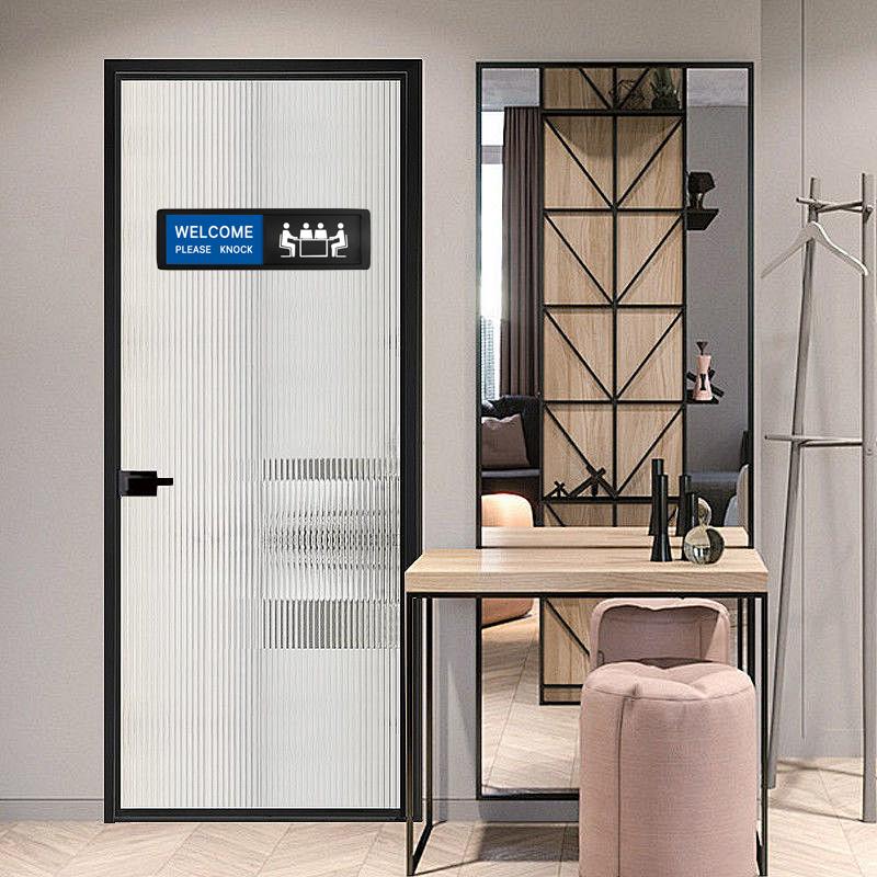 1 buc. Panou glisant pentru birou și conferință Nu deranjați Bateți Bine ați venit Vă rugăm