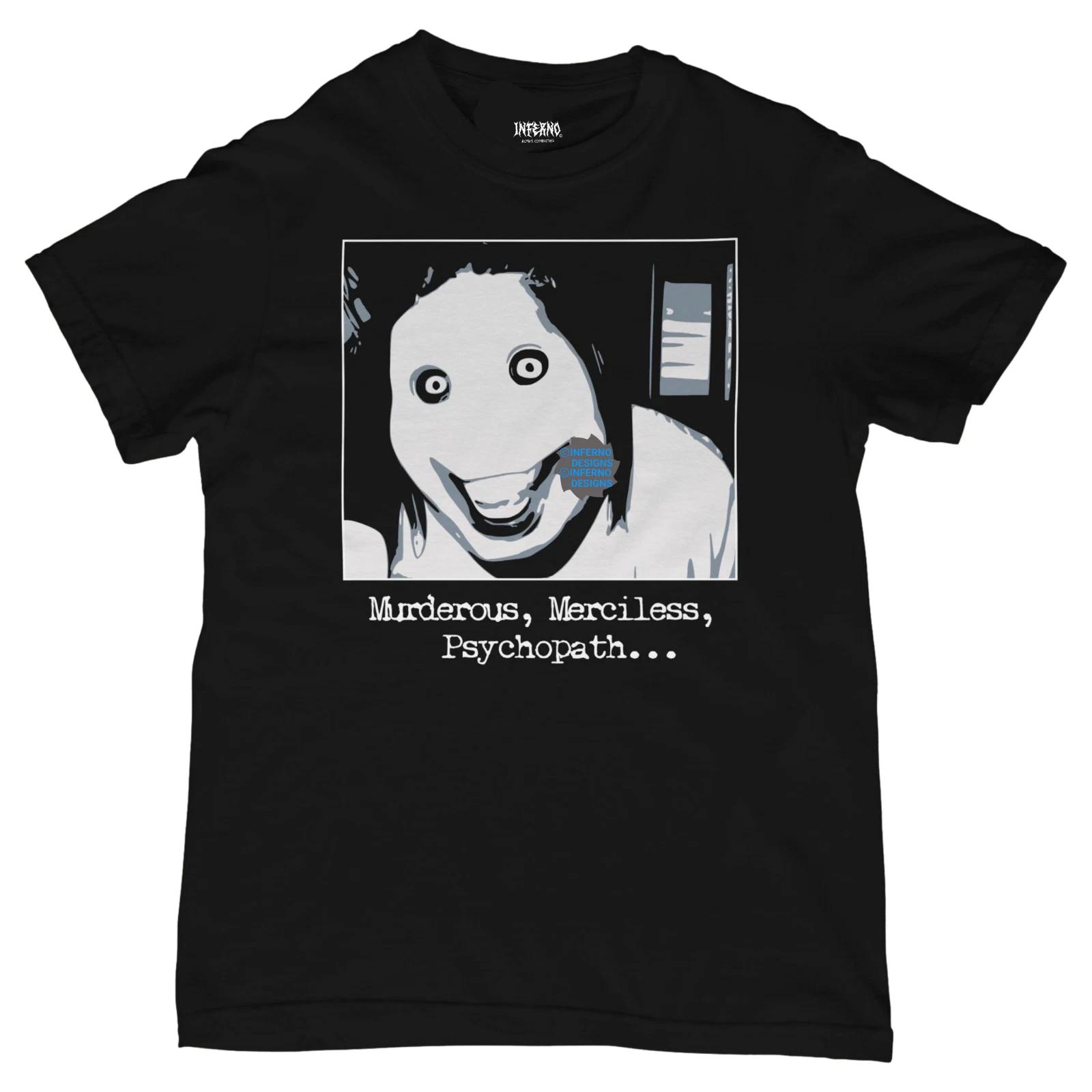 Jeff the Killer Shirt, Creepypasta Shirt, Horror Goth, Horror, Y2K Grunge Shirt 3XL