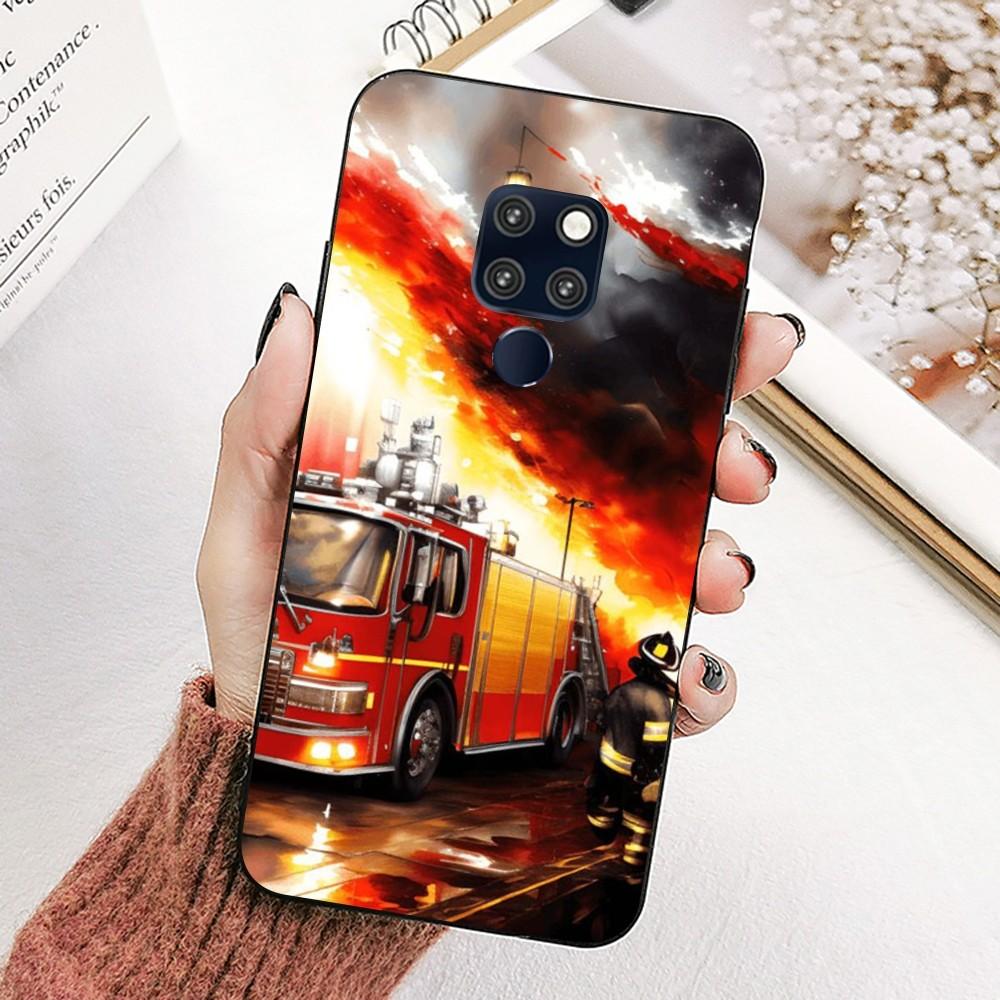 

Firefighter Heroes Fireman Luxury Phone Case For Huawei Mate 10 20 30 40 50 Lite Pro Nova 3 3i 5 6 SE 7 Pro 7SE Huawei Mate20Pro