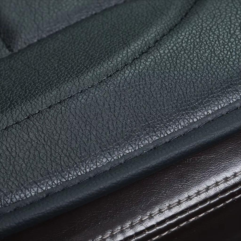 Auto Voorstoelkussen Leer Geïntegreerde Stoelhoes Alle Seizoenen Universeel Past op de Meeste Auto's Waterdicht en Slijtvast