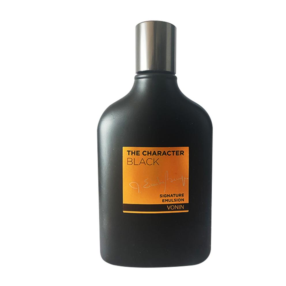 BONIN The Character Black Signature 2-Piece Set for Men (Skin + Emulsion) + All-in-One Cleanser