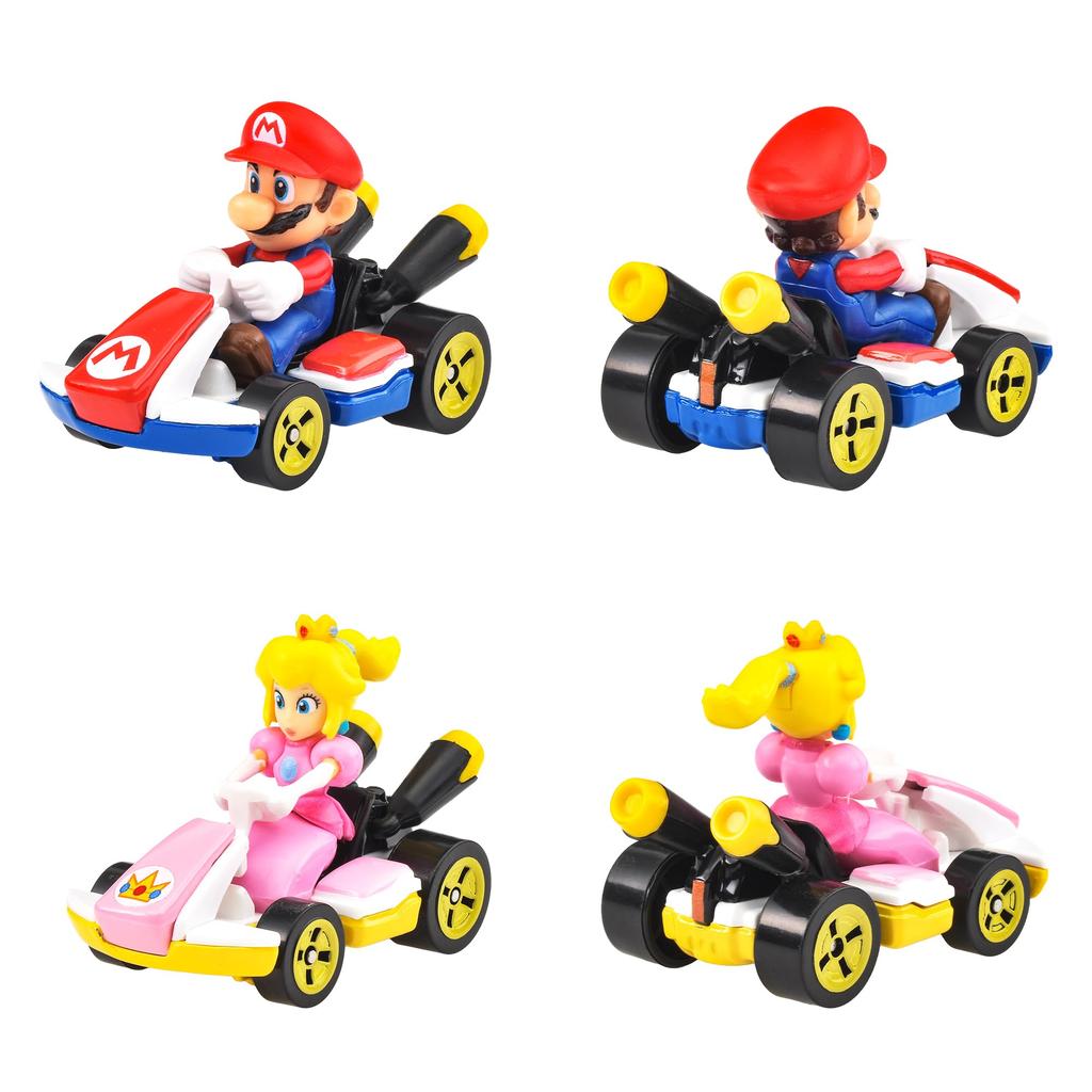 Hot Wheels Mario Kart Assorted Miniature Cars cars per Ages (8 box) - 3+ - Multi-color GBG25-988A