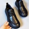Fashion High Quality Men Casual Leather Business Shoes 2025 New Business Formal Office Leather Shoes Fashion Social Trendy Walking Flats