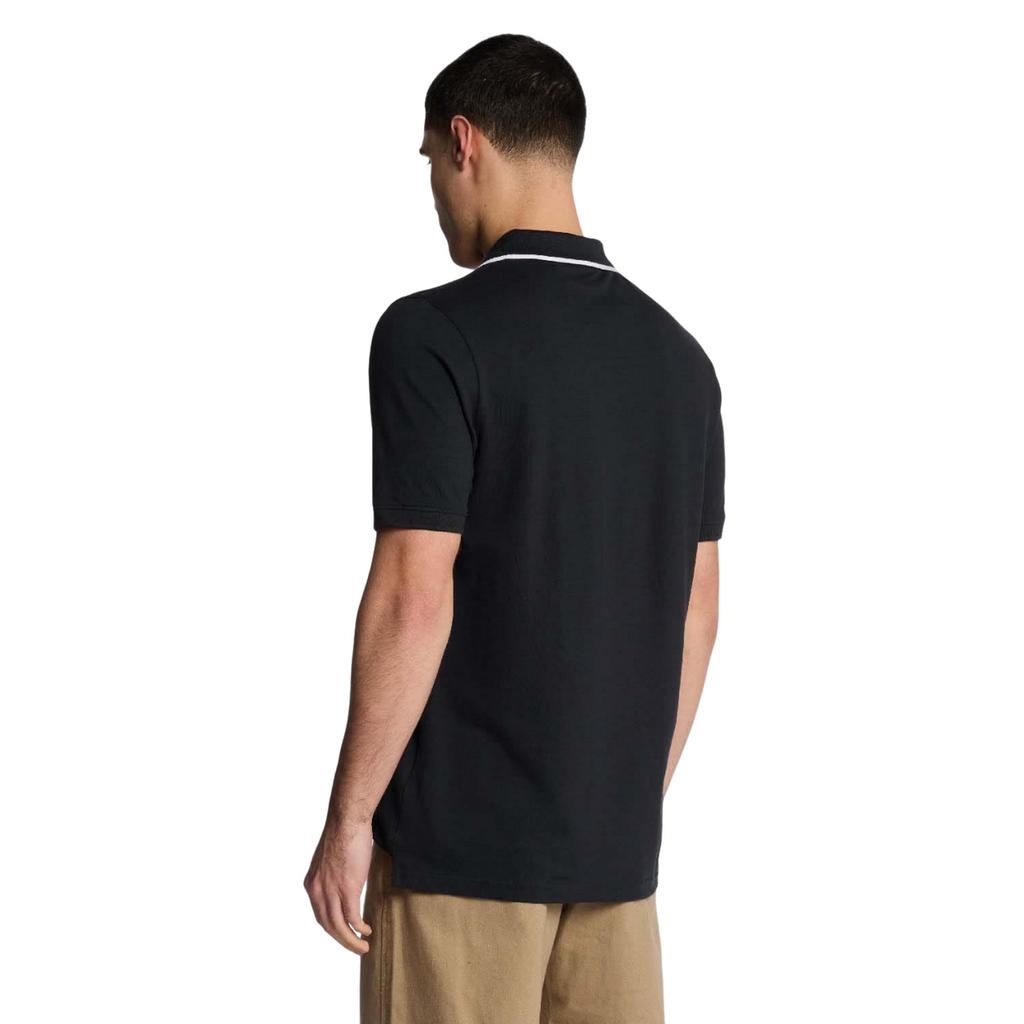 Lyle & Scott Mens Superfine Tipped Polo Shirt
