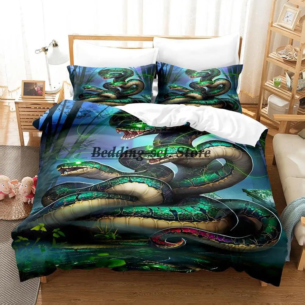

Yinuoda Snake Flower Постельное белье Single Twin Full Queen King Size Комплект постельного белья Aldult Kid Bedroom Duvetcover Sets Anime Bed 70x133cm 2pcs