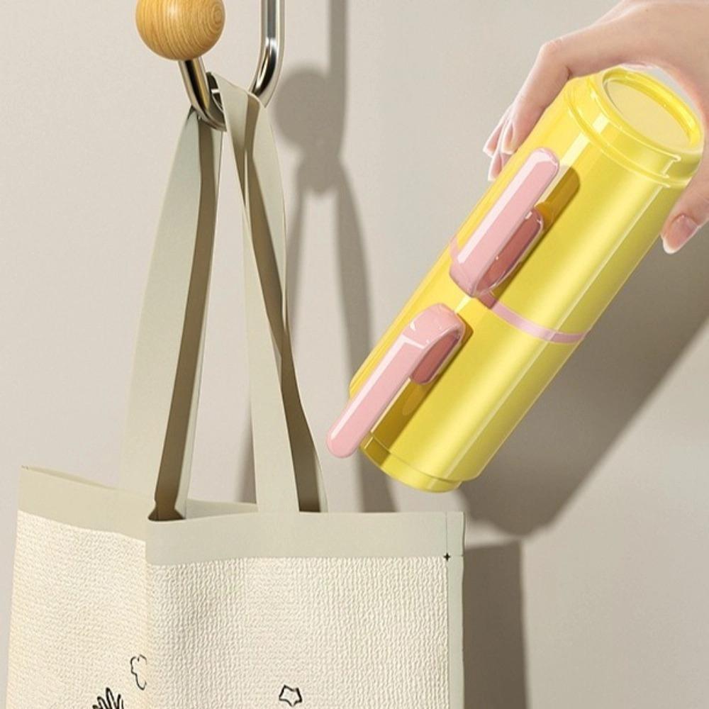 2-in-1 Mouthwash Cup Portable Wash Cup Toothpaste Bracket Toilet Cup  Student