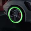 Fluorescent Tire Valve Caps, Fluorescent Valve Caps - Fluorescent Valve Caps 4x Glow Car