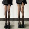 Ciorapi fluture Lolita Colanți sexy pentru femei cu model imprimat Ciorapi cu tatuaj gotic Y2k Chiloți subțiri și subțiri pentru fete Nylon