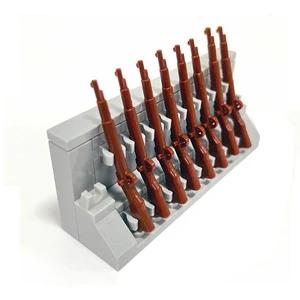 

MOC Military Weapon Rack Building Sets DIY Army Gun Toys for Children
