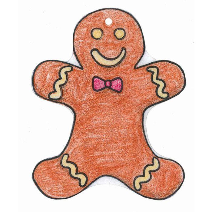 Kit de loisirs créatifs - Plastique Dingue - Gourmandises - 2 feuilles - 6 portes-clés - Mixte