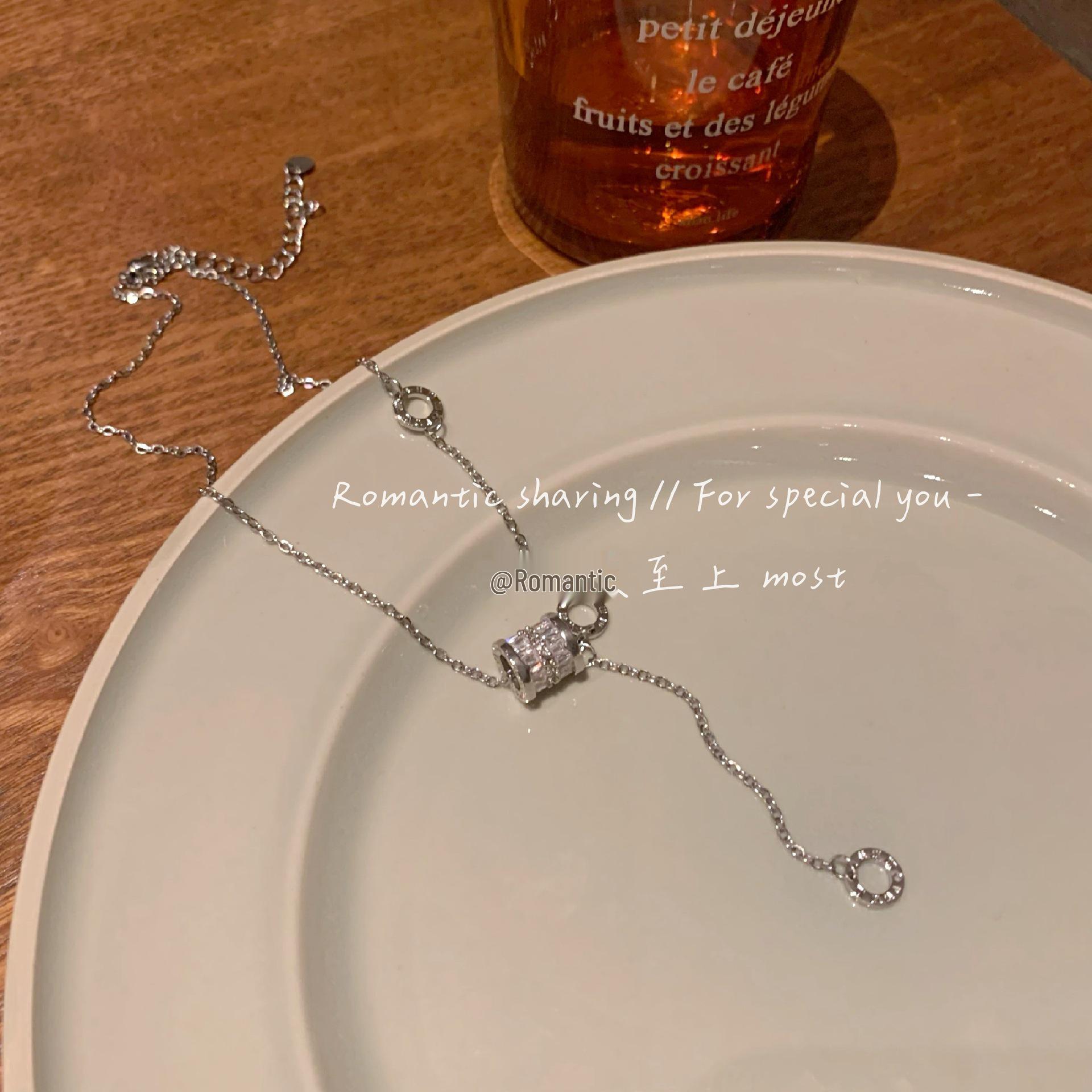 

Women s 2025 New Titanium Steel Tassel Necklace - Elegant Clavicle Chain Accessory M