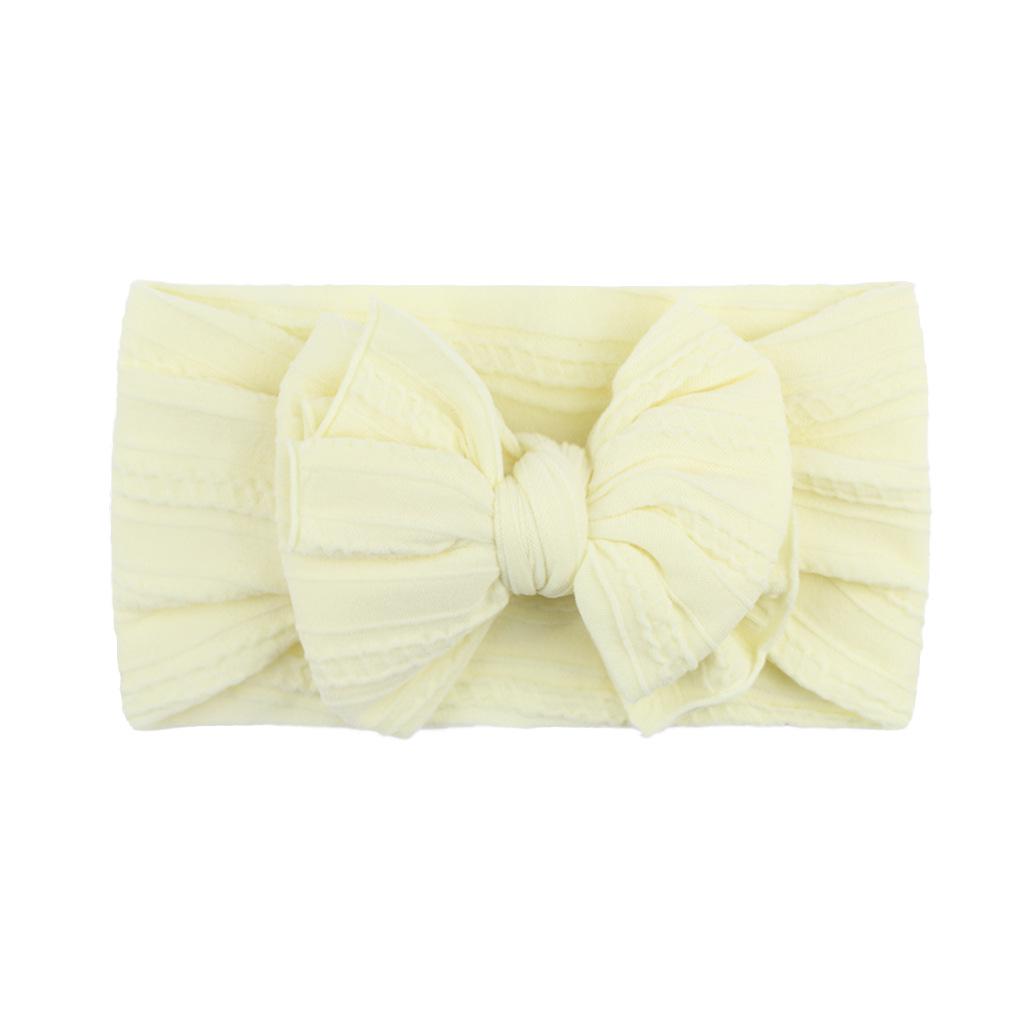 2022 Soft Nylon Jacquard Baby Headband - Elastic & Stylish Children's Hair Accessory