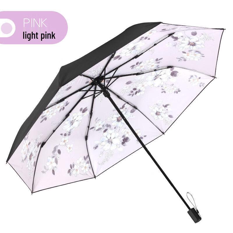 Paradise Foldable UV Protection Sun/Rain Umbrella
