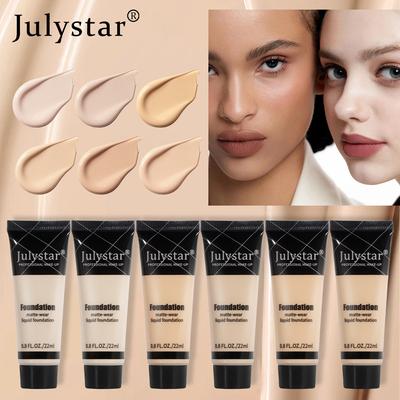 Beauty Facial Moisturizing Matte Foundation, Oil Control, Not Easy To Take Off Makeup Concealer Foundation