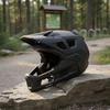 Detachable Chin Bar Helmet Ventilated Downhill Mountain Bike Helmet Sports Headgear Adjustable Visor 14 Vents For Adults