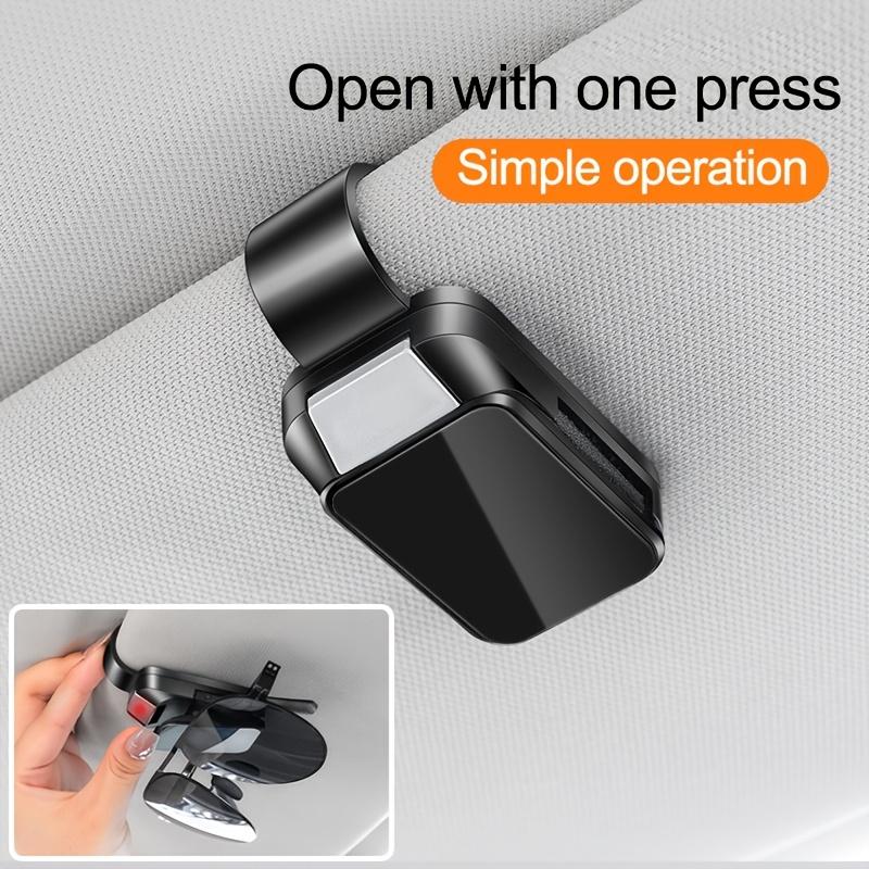 New Car Eyeglass Holder Glasses Storage Clip For Auto Organize Clip Sunglasses Sun Visor Glasses Holder Car Interior Accessories