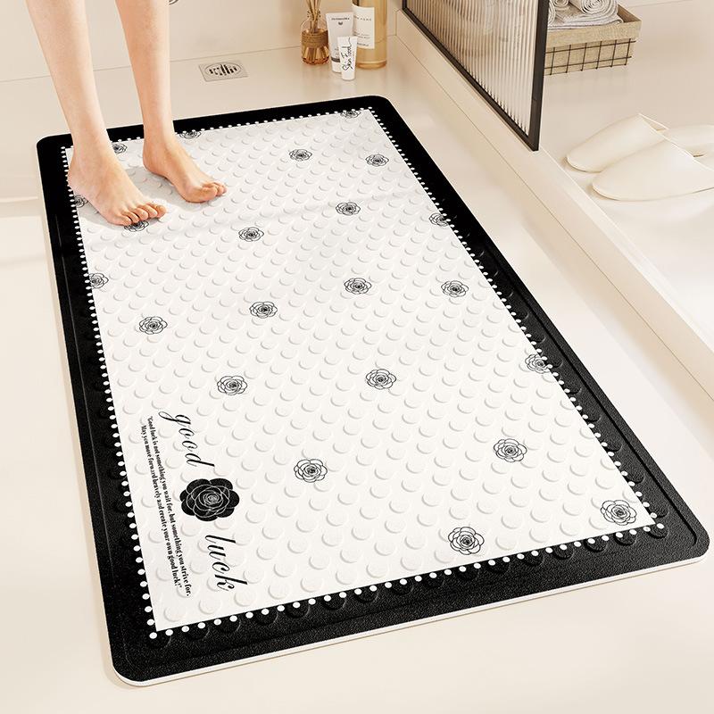 

Shower Suction Cup Pad Children s Bathroom Anti-slip Anti-fall Pad Toilet Bath Massage Foot Mat No Wash Mat 40*70cm