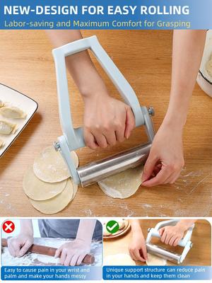 Food Grade Rolling Pin Not Moldy High-end Save Effort Food Grade Roll Surface Kitchen Bar Supplies H Not Easy To Crack New Type