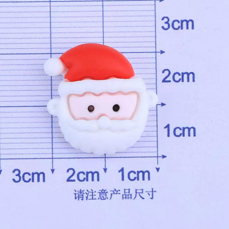 12Pcs New Cute Mini Christmas Series Flat Back Resin Cabochons Scrapbooking DIY Jewelry Craft Decoration Accessorie