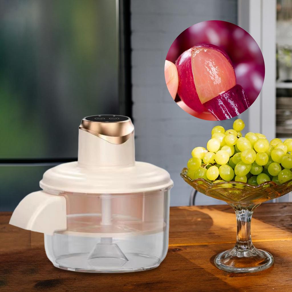 Electric Grape Peeler Machine Automatic Fruit Peeler Convenient Fruit Peeling Tool Auto Garlic Peeling for Kitchen Olive Cherry