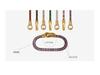 Light Luxury Seven-Color Zircon Gold-Plated Magnetic Bracelet with Titanium Steel Double-Sided Closure