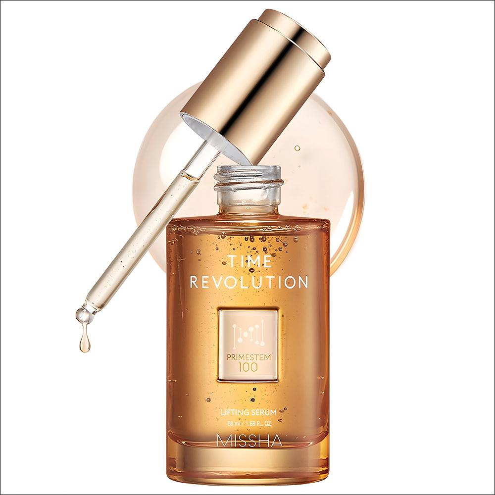 

[Missha] Time Revolution Prime Stem 100 Lifting Serum - Intensive Elasticity & Face Contouring, 50ml | Olive s K-beauty 50ml, 1EA