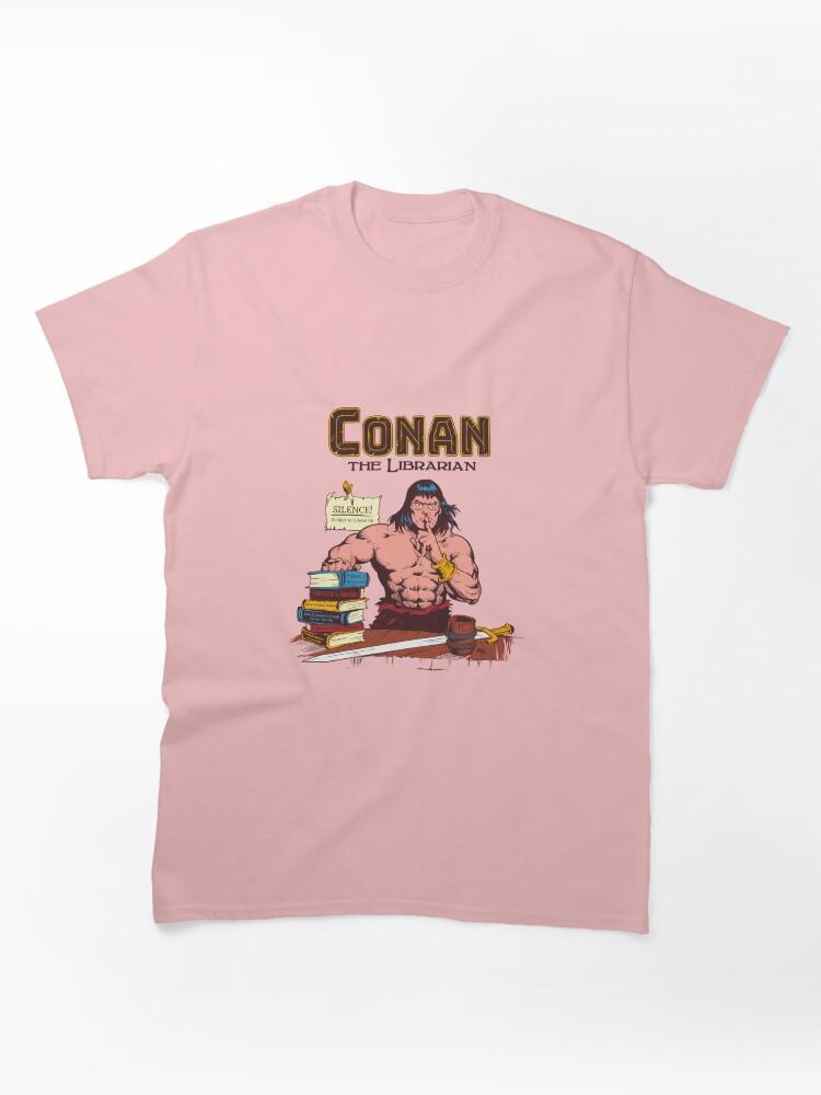Conan the Barbarian Conan The Librarian Colored Classic Unisex T-Shirt