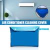 Split Air Conditioning Cleaning Waterproof Cover Kit with Drain Outlet 2 Scraper and Towel Dust Washing Clean Protector