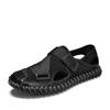 2026 New Men's Summer Breathable Net Sandals With Adjustable Straps Outdoor Walking Shoe And Comfortable Anti - Slip Beach Shoes