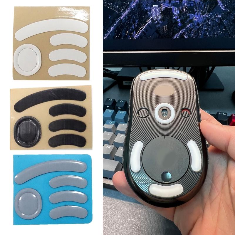 1Set Replacement Curved Edges Mouse Skates Mouse Feet Stickers for GPro Wireless Mouse Glides Curved Edges