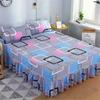 Bed Skirt Cotton Bedspread Set Embroidery Bed Dress Pillow Cases 3 Pieces/Set For King/Queen Double 1.5/1.8/2M Sheet Cover