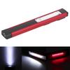 Outdoor Portable LED COB Magnetic Flashlight Emergency Work Lamp USB Charging White Red Light(white light red light )