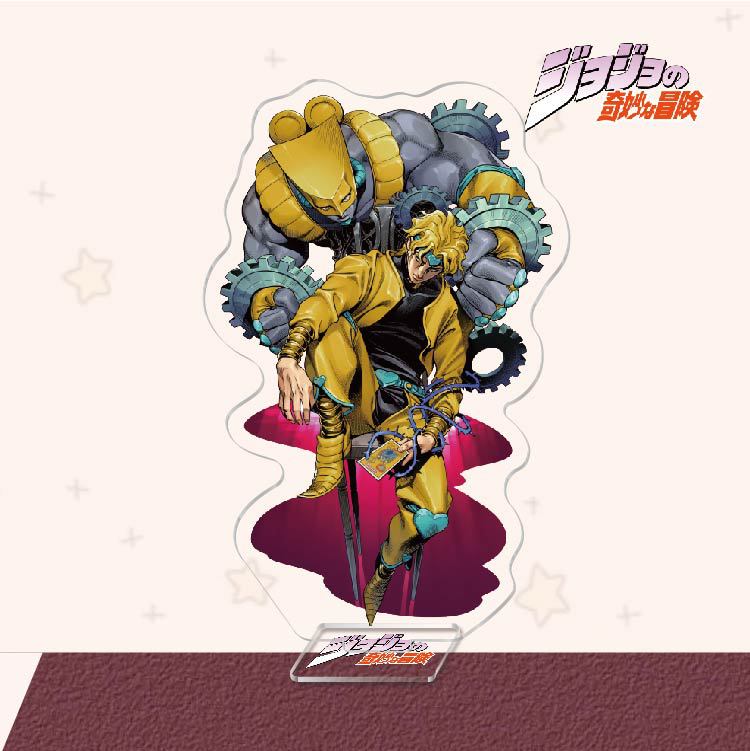 JoJo's Bizarre Adventure Animation Comics Peripheral Toys JOJO Dio Acrylic Stand-Up Sign Anime Action Figure Model Collection
