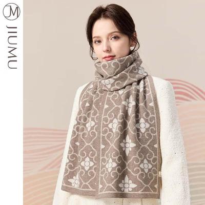 Women's Autumn Winter Warm Wool Scarf