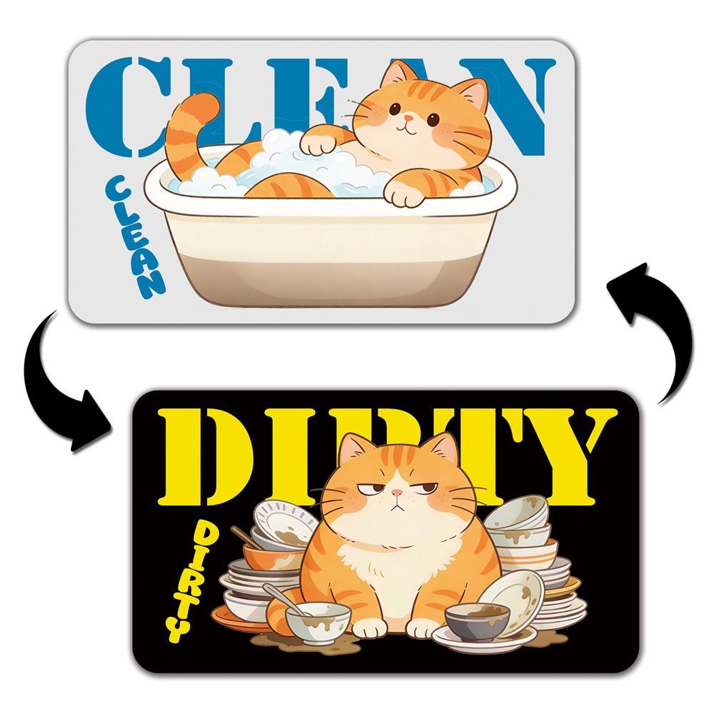 Clean Dirty Indicator Dishwasher Stickers Non-Scratch Dishwasher Sticker  Dishwasher Use