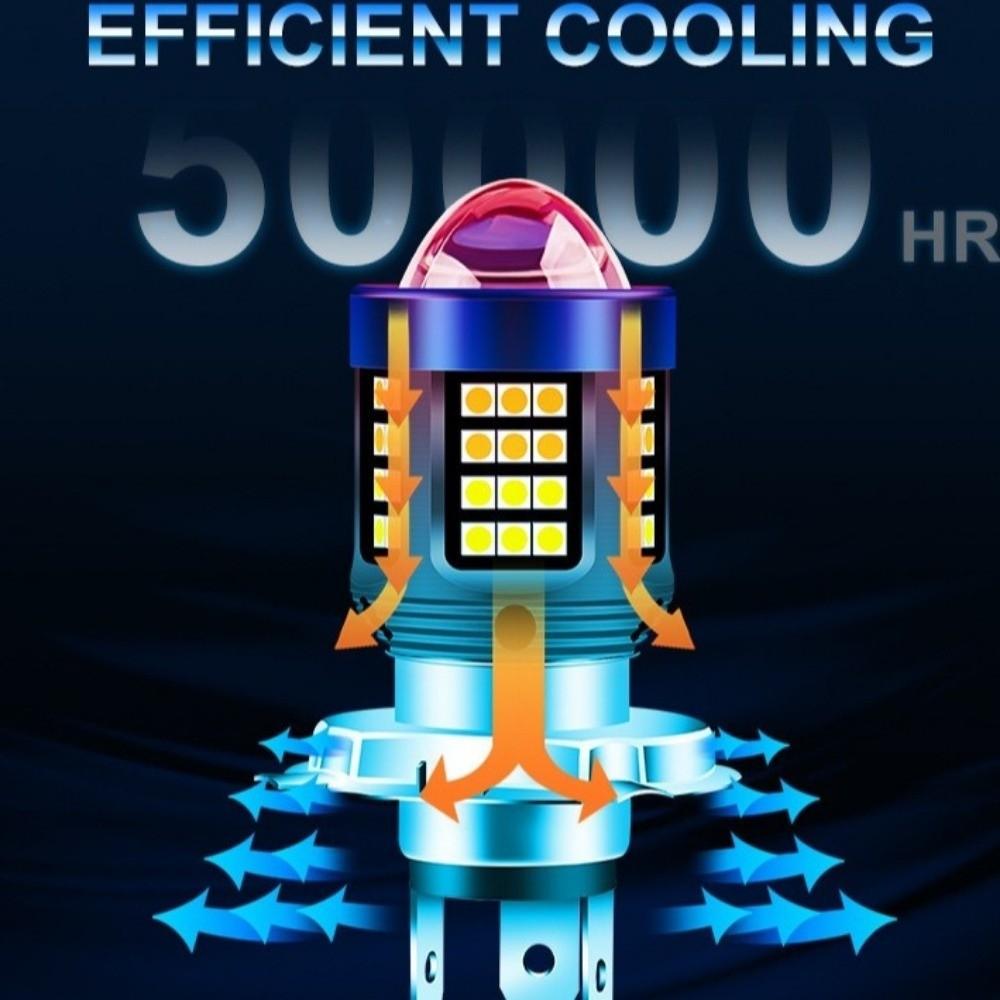 3570 LED Lens Motorcycle Fog Light Hi Lo Lamp Moto Scooter Light LED Motorcycle Headlight  Motobike