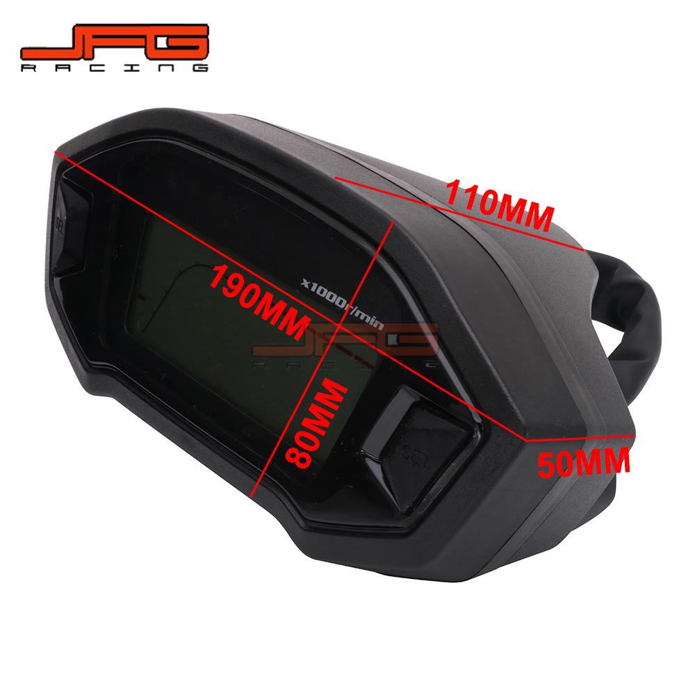 Universal Motorcycle Speedometer - High Durability for Modifications