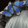 Gothicism Butterfly Hair Hoop Decorative Festival Hair Band Children Headgear Versatiles for Various Occasion