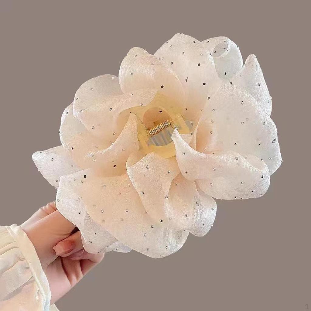 Hair Anti Slip Modern Hairs Clamp for Long Thick Barrette