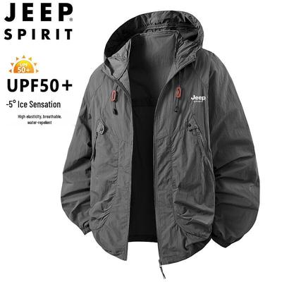JEEP SPIRIT Men's Summer UV Protection Jacket