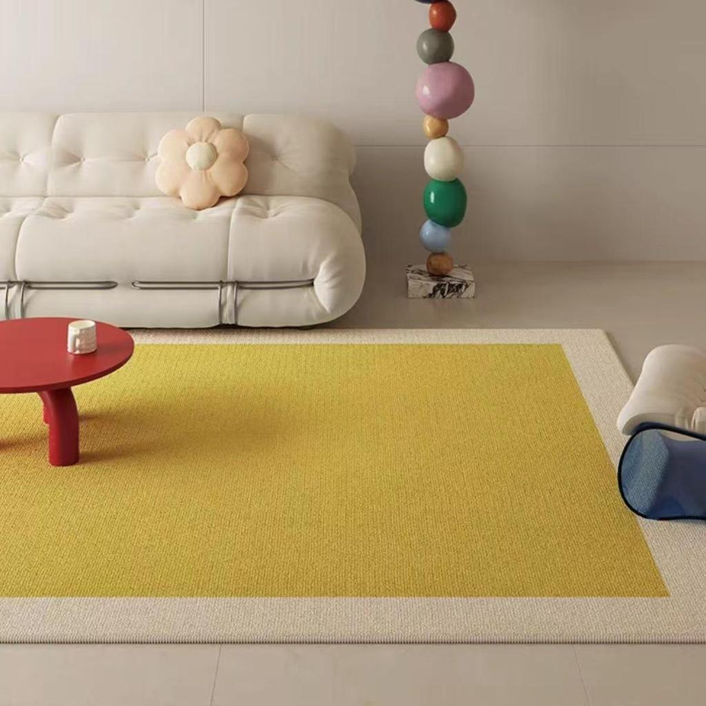 Dopamine Living Room Carpet Sofa Coffee Table DirtResistant Washable Crystal Velvet Carpet Household Large Area Full Carpet