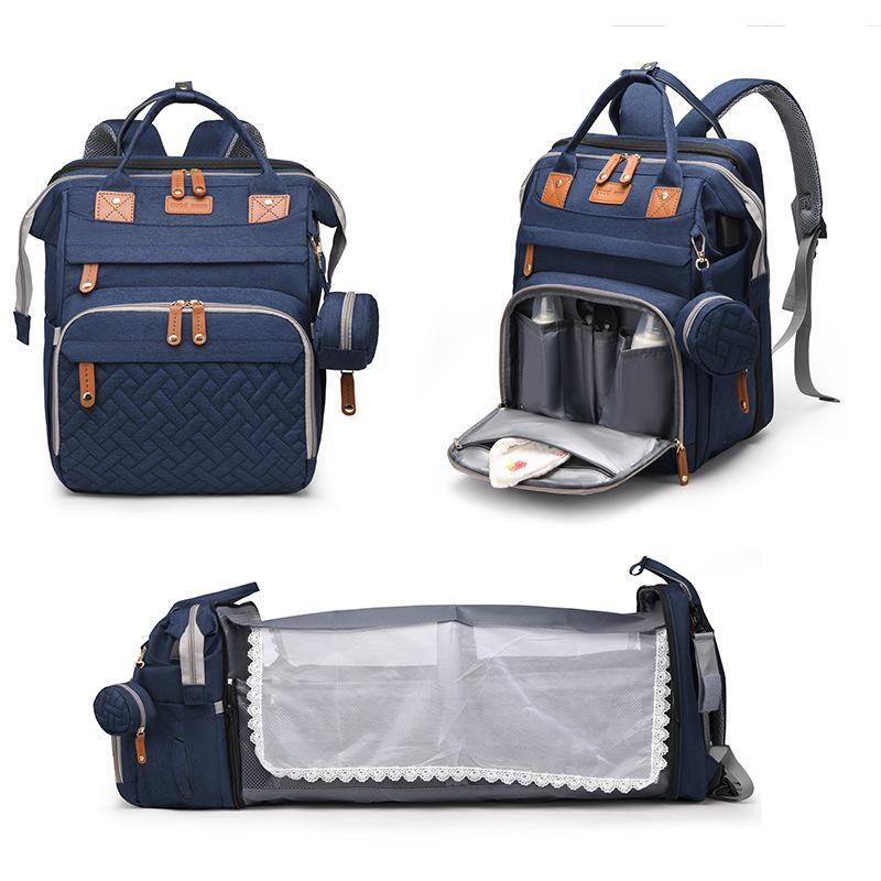 New Mommy Bag Hot Sale Maternal and Infant Bag Large Capacity Backpack Lightweight Going Out Baby Diaper Bag Mom Bag