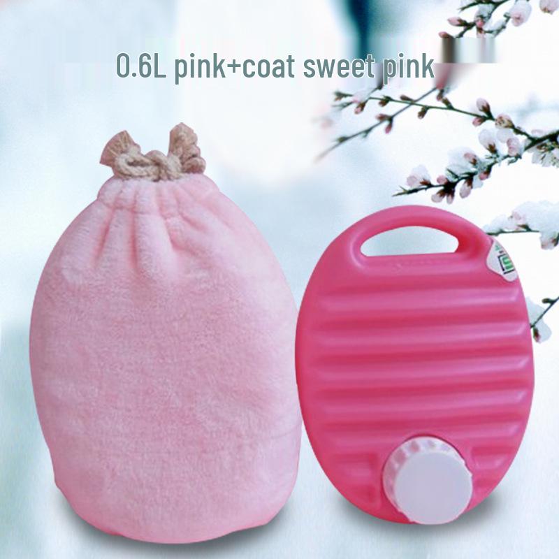 Thickened Explosion-Proof Hot Water Bottle: Hand, Bed, and Foot Warmer