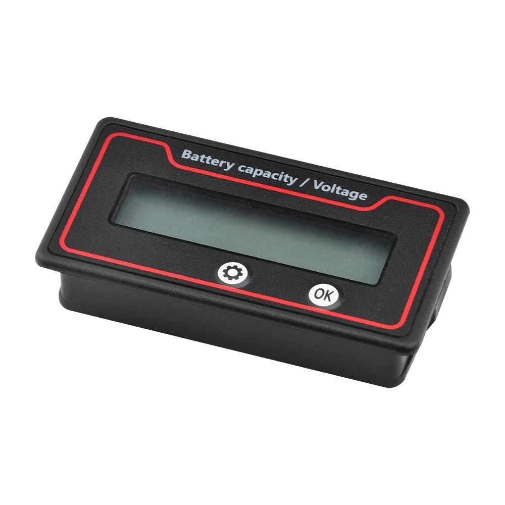 9-120V Battery Capacity Indicator LED Digital Battery Power Gauge  Lithium Battery