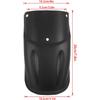 CHIFUN Front Fender Mudguard Extender for Honda Transalp 750 XL750 2023-2025, Motorcycle Wheel Cover Splash Guard Extension Dust Guards Accessories