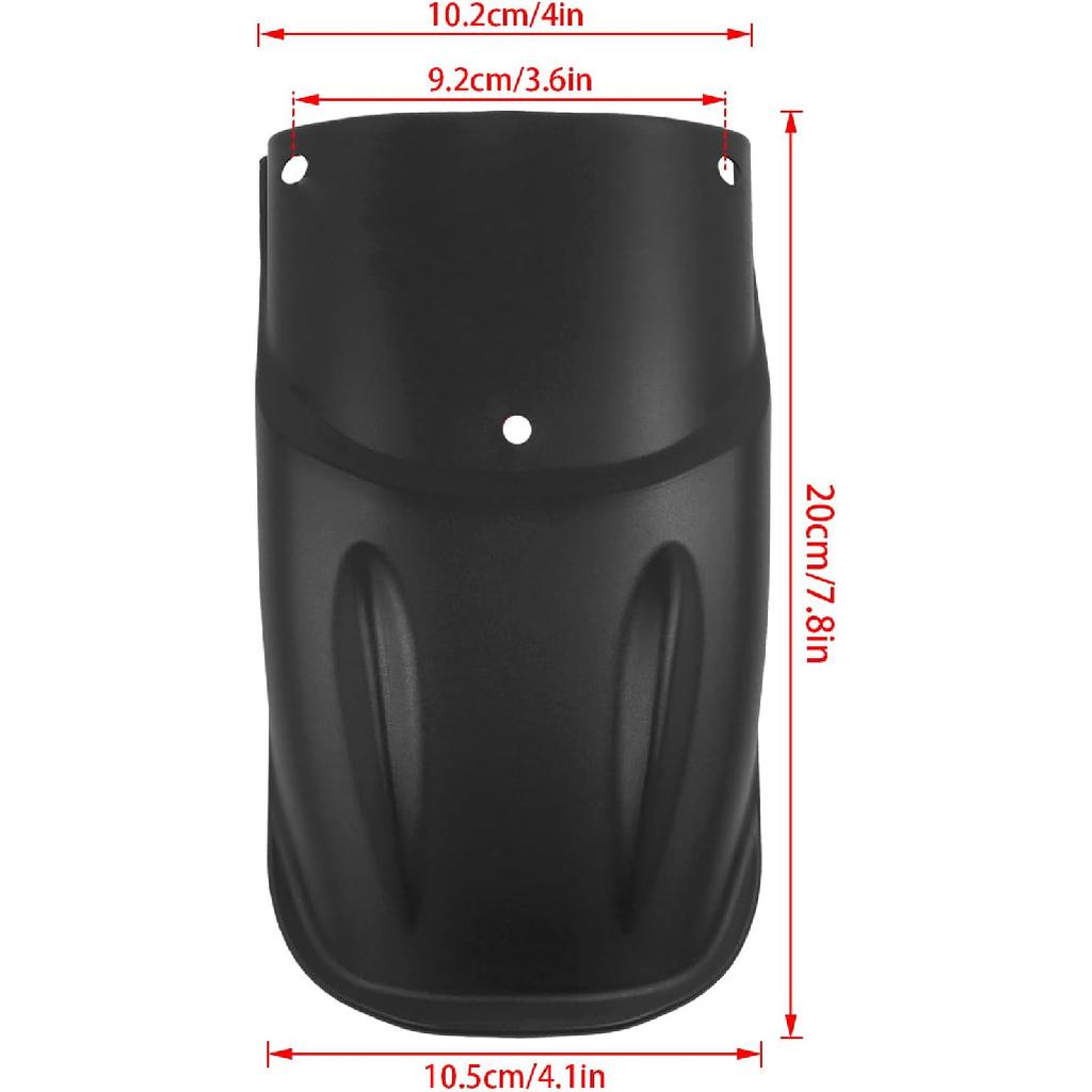 CHIFUN Front Fender Mudguard Extender for Honda Transalp 750 XL750 2023-2025, Motorcycle Wheel Cover Splash Guard Extension Dust Guards Accessories