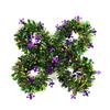 Mardi Gras Decorations Garland 2m Hanging Party Accessory Streamers Green Gold Purple Glittering Garland Decor