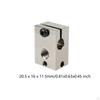 3D Printer Block Part for PT100 V6 Easy to Install Replacement Quality Professional