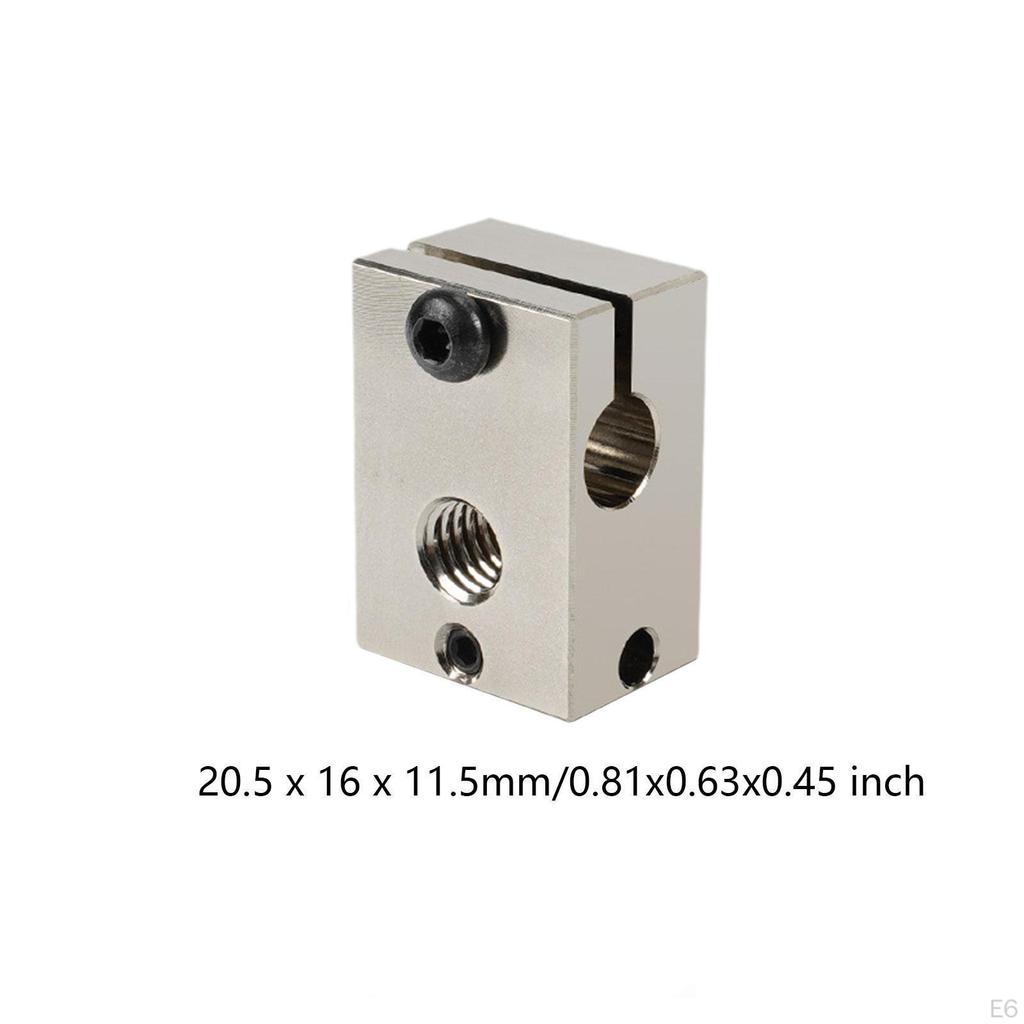 3D Printer Block Part for PT100 V6 Easy to Install Replacement Quality Professional