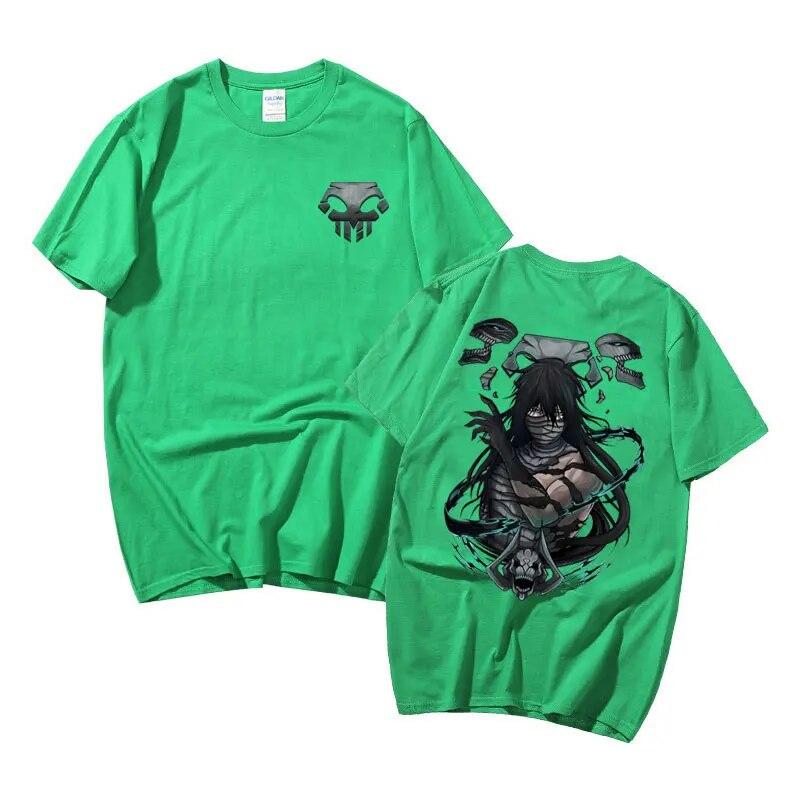 Anime Bleach Kurosaki Ichigo Tričko Unisex Unisexga Harajuku Oversized trička Topy Unisex Bavlněné tričko Unisex Vintage Streetwear